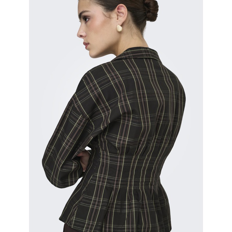 JDY Betty L/S Fitted Skjorte - Slate Black