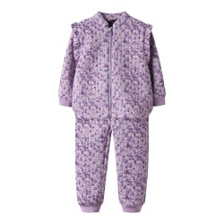 NAME IT Mini Moon Quiltet Sæt - Violet Tulle