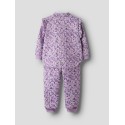 NAME IT Mini Moon Quiltet Sæt - Violet Tulle