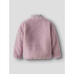 NAME IT Mini Minna Teddy Jakke - Keepsake Lilac