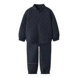 NAME IT Mini Chilly Quiltet Sæt - Dark Sapphire