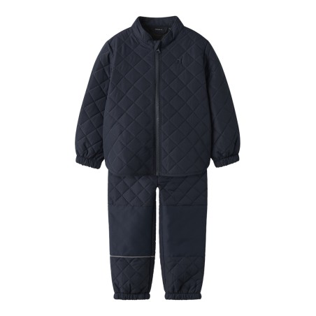 NAME IT Mini Chilly Quiltet Sæt - Dark Sapphire