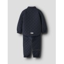 NAME IT Mini Chilly Quiltet Sæt - Dark Sapphire