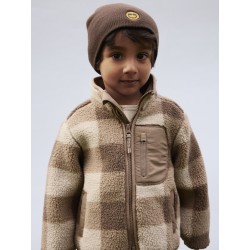 NAME IT Mini Monico Ternet Sherpa Jakka - Fossil