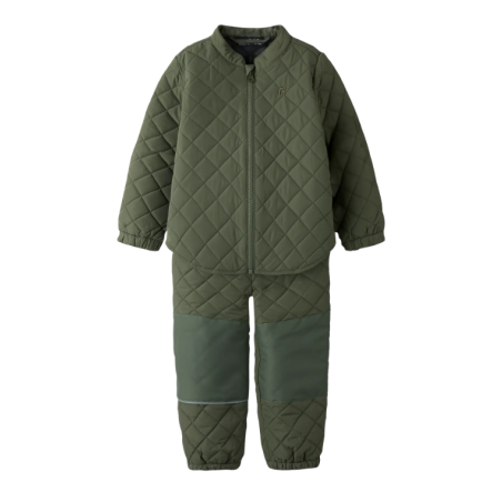 NAME IT Mini Chilly Quiltet Sæt - Thyme