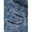 NAME IT Kids Rose Wide Jeans - Medium Blue Denim