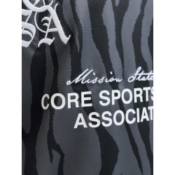 JACK & JONES Dust Piping Football T-shirt - Sort