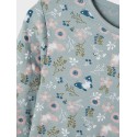 NAME IT Mini L/S Blomster Natkjole - Lead