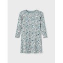 NAME IT Mini L/S Blomster Natkjole - Lead