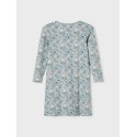 NAME IT Mini L/S Blomster Natkjole - Lead