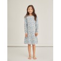 NAME IT Mini L/S Blomster Natkjole - Lead