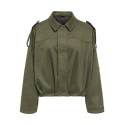 ONLY Moon-Stina faux læder bomber jakke - Grape Leaf