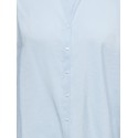 ONLY CARMAKOMA Zazima L/S Loose Fit Skjorte - Chambray Blue