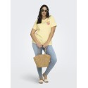 ONLY CARMAKOMA Bolette T-shirt - Sunlight
