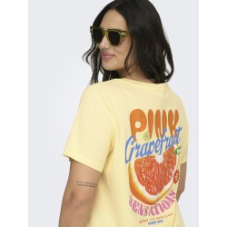 ONLY CARMAKOMA Bolette T-shirt - Sunlight
