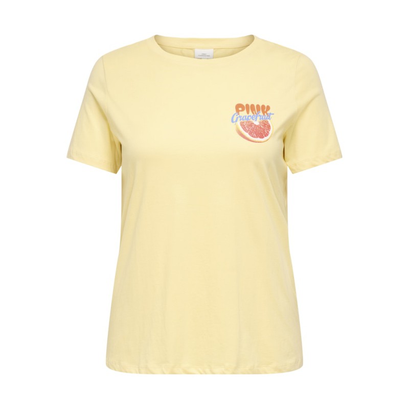 ONLY CARMAKOMA Bolette T-shirt - Sunlight