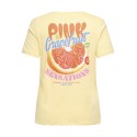 ONLY CARMAKOMA Bolette T-shirt - Sunlight