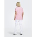 ONLY CARMAKOMA Bolette T-shirt - Romance Rose