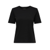 ONLY Happy S/S Rund Hals T-shirt - Sort