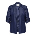 ONLY CARMAKOMA Kayle 3/4 Blazer - Sky Captain