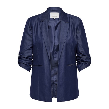 ONLY CARMAKOMA Kayle 3/4 Blazer - Sky Captain