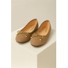 VANTING Ballerina Dame Sko - Camel