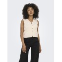 JDY Astra S/L Vest - Eggnog
