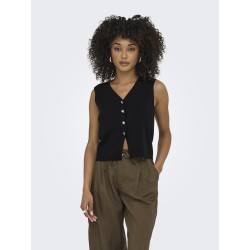 JDY Astra S/L Vest - Sort