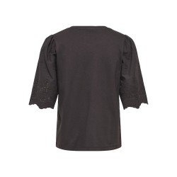 JDY Lair Blonde S/S Top - Chocolate Torte