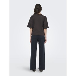 JDY Lair Blonde S/S Top - Chocolate Torte