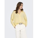 ONLY Zazima L/S Loose Fit Skjorte - Double Cream
