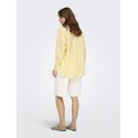 ONLY Zazima L/S Loose Fit Skjorte - Double Cream