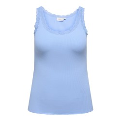 ONLY CARMAKOMA Sara Sahrai Lace Tank Top - Serenity