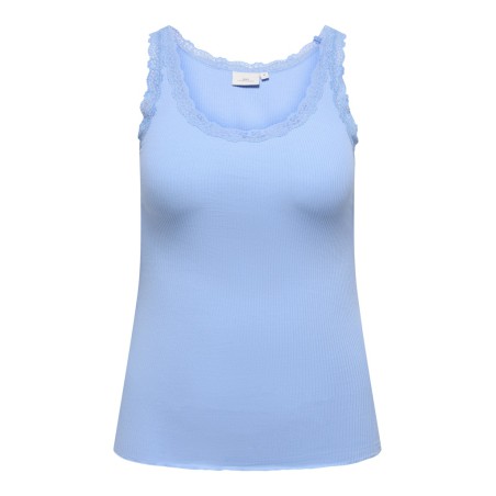 ONLY CARMAKOMA Sara Sahrai Lace Tank Top - Serenity
