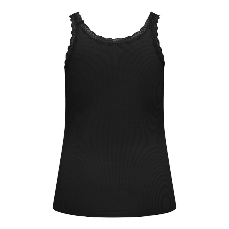 ONLY CARMAKOMA Sara Sahrai Lace Tank Top - Sort