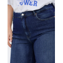 ONLY CARMAKOMA Sonny Denim Wide Shorts - Dark Blue Denim