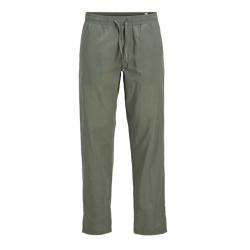 JACK & JONES Kane Summer Hør Jogging Bukser - Agave Green