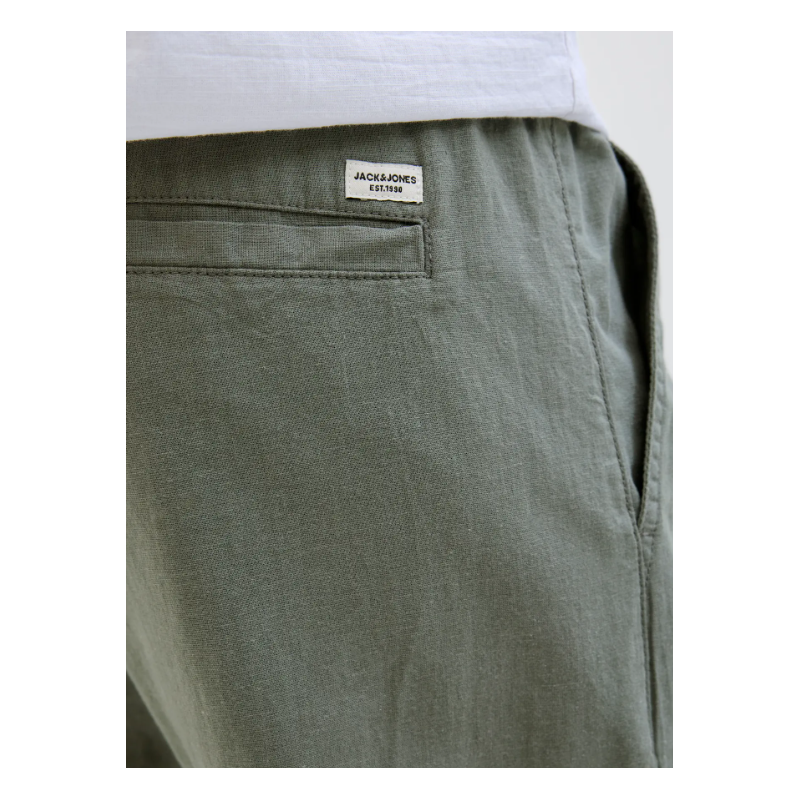 JACK & JONES Kane Summer Hør Jogging Bukser - Agave Green