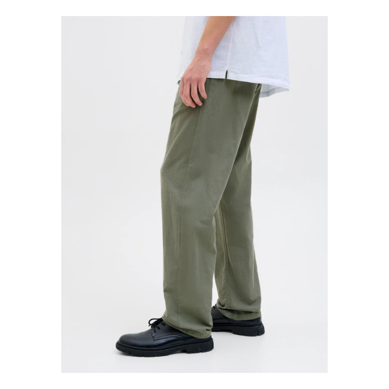 JACK & JONES Kane Summer Hør Jogging Bukser - Agave Green