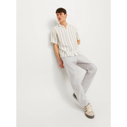 JACK & JONES Kane Summer Hør Jogging Bukser - Crockery