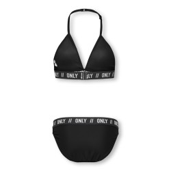KIDS ONLY Sandy Logo Bikini Sæt - Sort