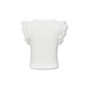 KIDS ONLY Drea S/S Top - Cloud Dancer