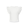 KIDS ONLY Drea S/S Top - Cloud Dancer