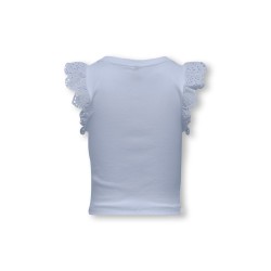 KIDS ONLY Drea S/S Top - Soft Chambray