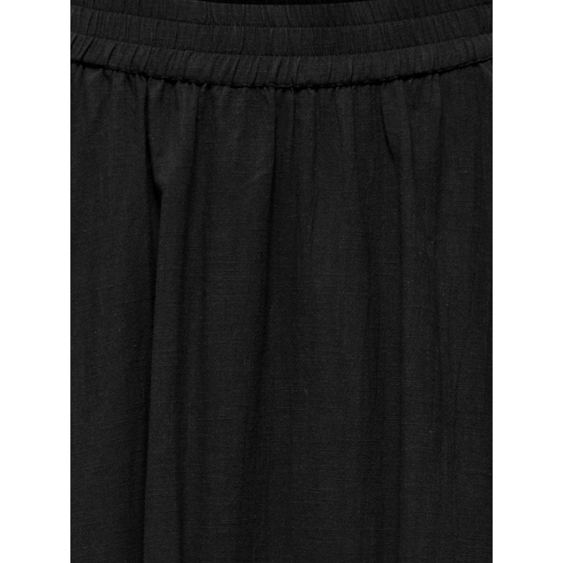 ONLY Tizana Lang Nederdel - Sort
