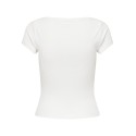 ONLY Fenja S/S Boatneck Top - Cloud Dancer