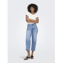 ONLY Fenja S/S Boatneck Top - Cloud Dancer