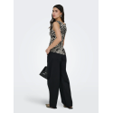 JDY Debbie S/L Top - Sandshell / Sort