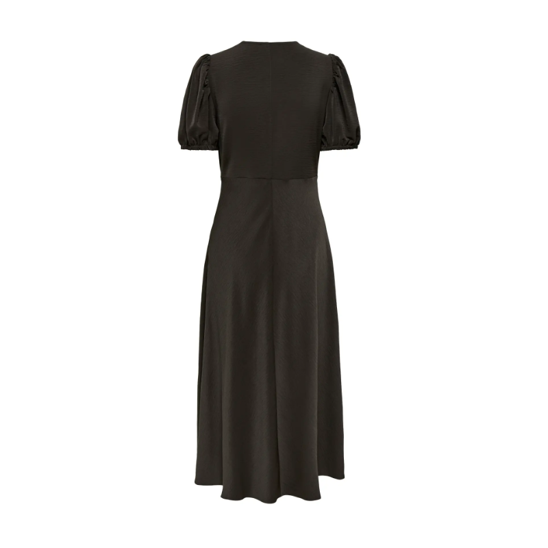 JDY Aya S/S Midi Kjole - Chocolate Torte