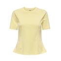 JDY Eva S/S Top - French Vanilla